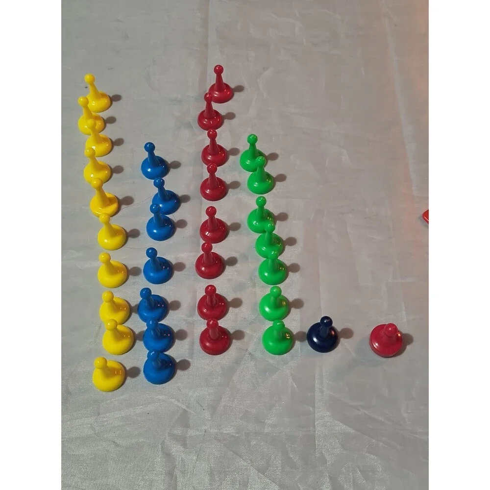 Random Replacement Board Game Pieces Wooden Chess, Checkers, Dices, Variety